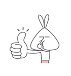 Simple Life Miss Rabbit（個別スタンプ：9）