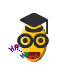 Happy and cheerful（個別スタンプ：1）