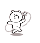 Bear wearing a negative aura（個別スタンプ：1）