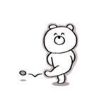 Bear wearing a negative aura（個別スタンプ：2）