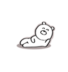 Bear wearing a negative aura（個別スタンプ：4）