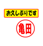 使ってポン、はんこだポン(亀田さん用)（個別スタンプ：24）