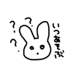 使いやすいうさぎ （・x・）（個別スタンプ：22）