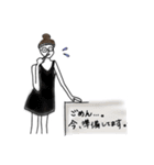 CA（客室乗務員）日常ver. by KoLabo（個別スタンプ：12）
