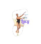 lovely ballerinas（個別スタンプ：8）