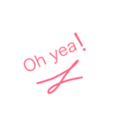 Words :)（個別スタンプ：1）