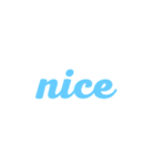 Words :)（個別スタンプ：3）