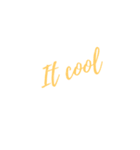 Words :)（個別スタンプ：4）