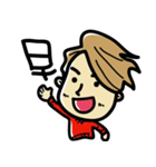One man one life...（個別スタンプ：9）