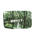 景色一言❗(文字入り.ver)（個別スタンプ：3）