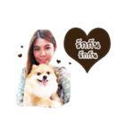 Itim ＆ Minnie Dog lover（個別スタンプ：10）
