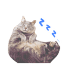 ふてぶてしい猫ふく（個別スタンプ：5）