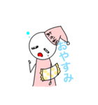 赤丸くん（個別スタンプ：3）