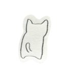 しゃべらないねこ（個別スタンプ：17）