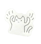 しゃべらないねこ（個別スタンプ：23）