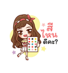 Miss LadyMatte Cute Girl（個別スタンプ：37）