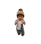 かりんとあんず①（個別スタンプ：5）