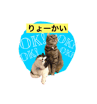 ほくろ＆くるりお気楽スタンプpart2（個別スタンプ：14）