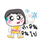 >>>My name is NamFon.^_^...（個別スタンプ：4）