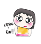 >>>My name is NamFon.^_^...（個別スタンプ：7）