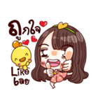 MimiJung and Little Duck v.2（個別スタンプ：20）