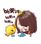 MimiJung and Little Duck v.2（個別スタンプ：33）