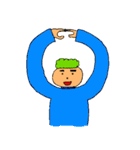 緑頭たろう君の「OK」と「無理」スタンプ集（個別スタンプ：5）