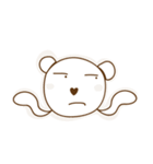 White Bear MunkMink（個別スタンプ：2）