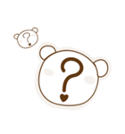 White Bear MunkMink（個別スタンプ：10）