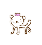 White Bear MunkMink（個別スタンプ：11）