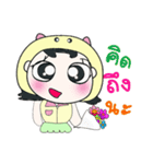 Hi！ My name is Yendee. ！（個別スタンプ：25）