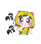 ^_^ ！ My name is Jaidee. ！（個別スタンプ：3）