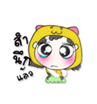 ^_^ ！ My name is Jaidee. ！（個別スタンプ：5）