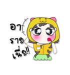 ^_^ ！ My name is Jaidee. ！（個別スタンプ：29）