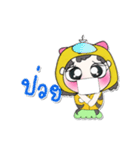 ^_^ ！ My name is Jaidee. ！（個別スタンプ：34）