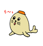 あざらしザラの日常（個別スタンプ：34）