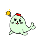 あざらしザラの日常（個別スタンプ：35）