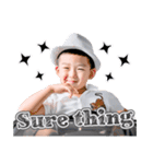 Cayden "the little big boy"（個別スタンプ：3）