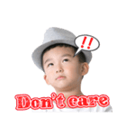 Cayden "the little big boy"（個別スタンプ：8）