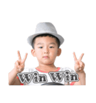 Cayden "the little big boy"（個別スタンプ：14）