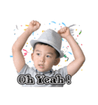 Cayden "the little big boy"（個別スタンプ：18）