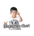 Cayden "the little big boy"（個別スタンプ：19）