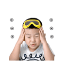 Cayden "the little big boy"（個別スタンプ：37）