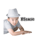 Cayden "the little big boy"（個別スタンプ：38）