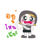 Hi！ My name is Moji. ！（個別スタンプ：37）