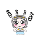 >> My name is Maji.. ！ ！（個別スタンプ：11）