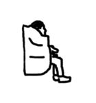 人間の生活 1（個別スタンプ：1）