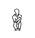 人間の生活 1（個別スタンプ：3）
