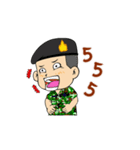 Soldier. Little-man Animated（個別スタンプ：2）