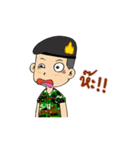 Soldier. Little-man Animated（個別スタンプ：6）